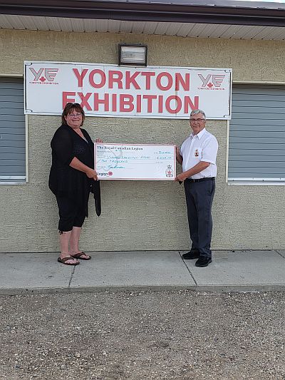 Yorkton Exhibition Donation